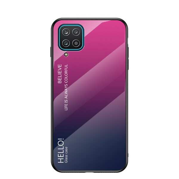 Coque Samsung Galaxy A12 Verre Trempé Hello