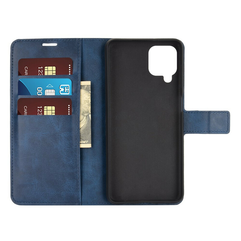 Housse Samsung Galaxy A12 Effet Cuir Glacé Housse Samsung Galaxy A12 Effet Cuir Glacé