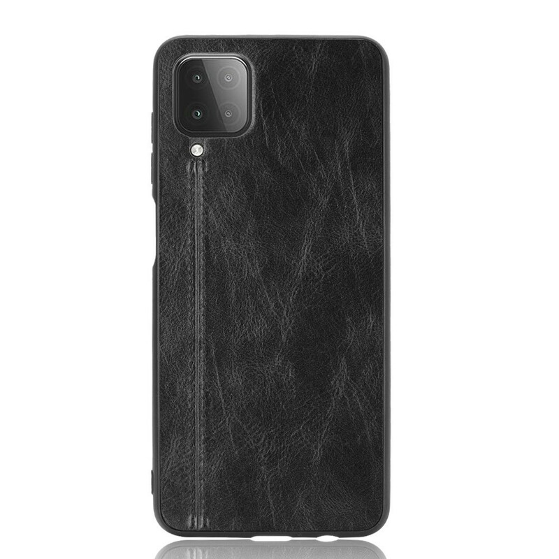Coque Samsung Galaxy A12 Effet Cuir Couture Coque Samsung Galaxy A12 Effet Cuir Couture