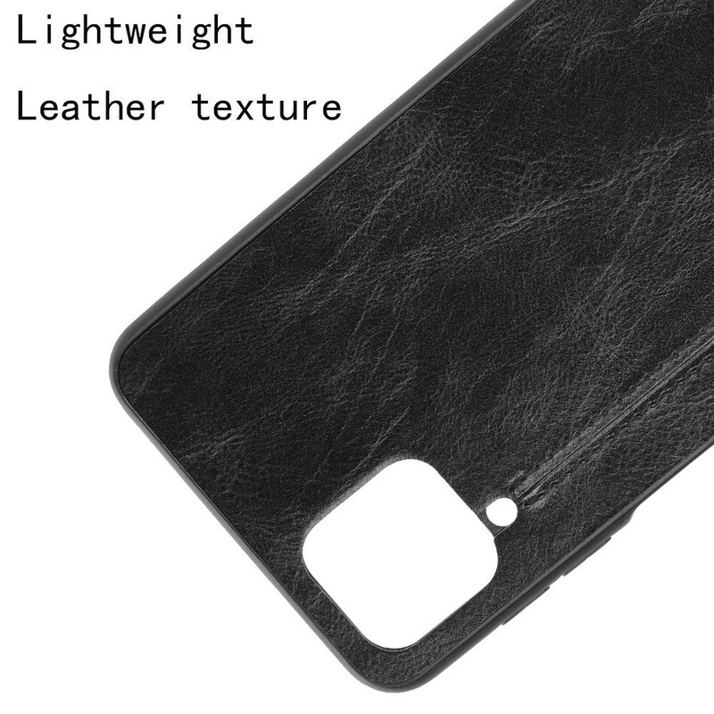 Coque Samsung Galaxy A12 Effet Cuir Couture Coque Samsung Galaxy A12 Effet Cuir Couture