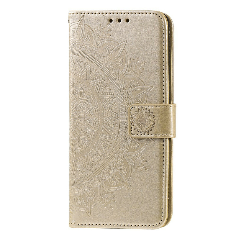 Housse Samsung Galaxy A12 Mandala Soleil Housse Samsung Galaxy A12 Mandala Soleil