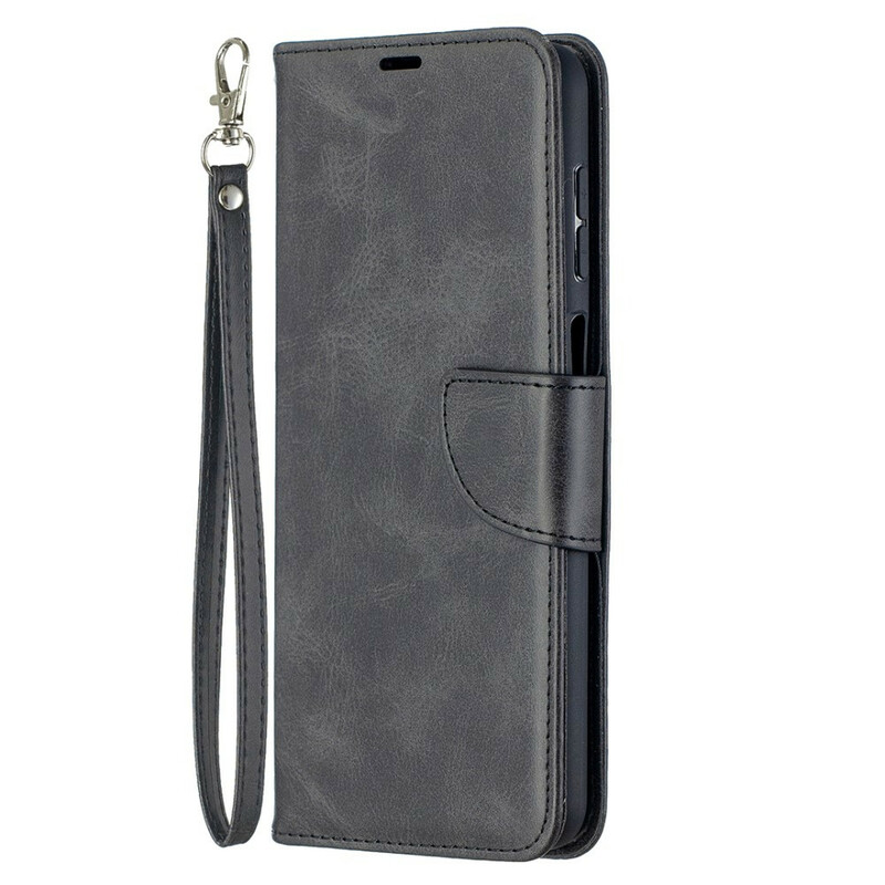 Housse Samsung Galaxy A12 Lisse Rabat Oblique Housse Samsung Galaxy A12 Lisse Rabat Oblique