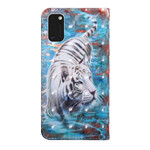 Housse Samsung Galaxy S21 5G Lucien le Tigre Housse Samsung Galaxy S21 5G Lucien le Tigre