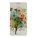 Housse Samsung Galaxy S21 5G Arbre Fleuri