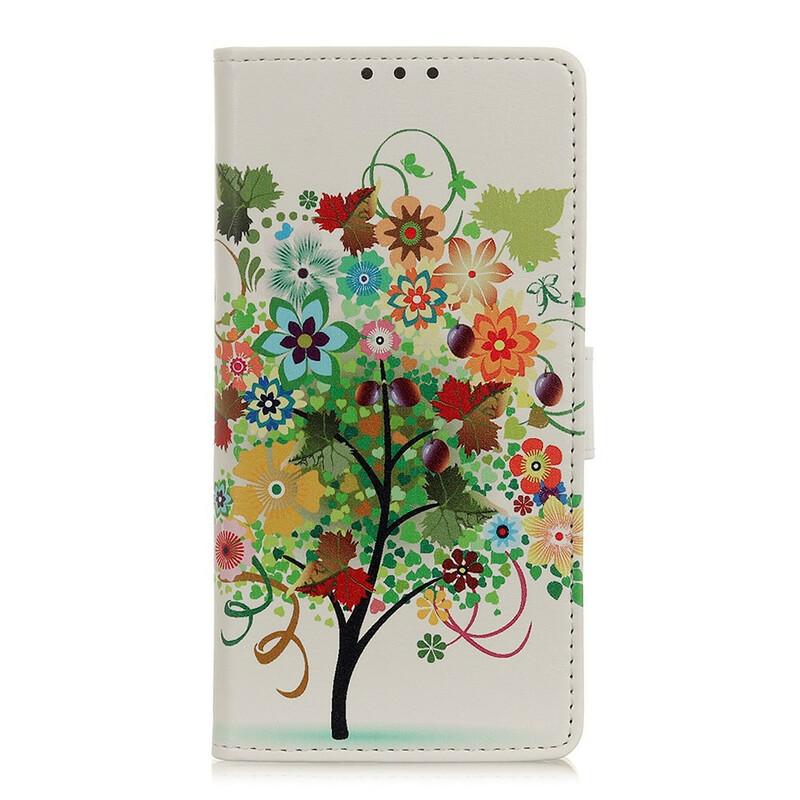 Housse Samsung Galaxy S21 5G Arbre Fleuri