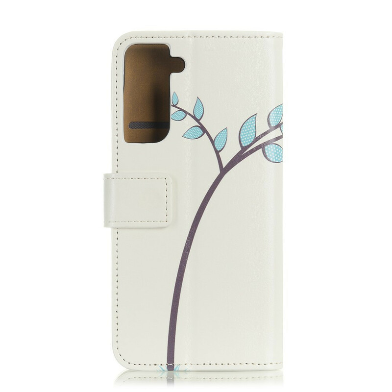Housse Samsung Galaxy S21 5G Couple de Hiboux sur l'Arbre Housse Samsung Galaxy S21 5G Couple de Hiboux sur l'Arbre