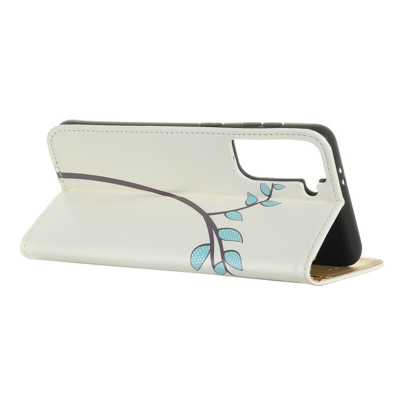 Housse Samsung Galaxy S21 5G Couple de Hiboux sur l'Arbre Housse Samsung Galaxy S21 5G Couple de Hiboux sur l'Arbre