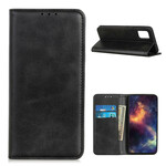Flip Cover Samsung Galaxy A02s Cuir Fendu Élégance Flip Cover Samsung Galaxy A02s Cuir Fendu Élégance