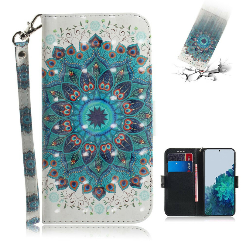 Housse Samsung Galaxy S21 5G Magistral Mandala à Lanière Housse Samsung Galaxy S21 5G Magistral Mandala à Lanière