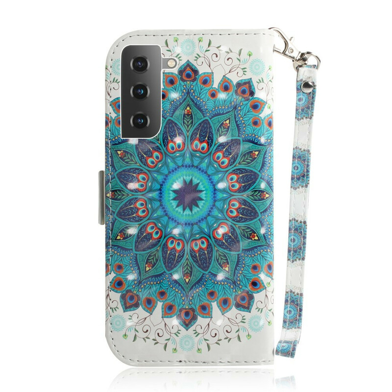 Housse Samsung Galaxy S21 5G Magistral Mandala à Lanière Housse Samsung Galaxy S21 5G Magistral Mandala à Lanière