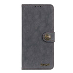 Housse Samsung Galaxy A02s Simili Cuir Fendu Rétro KHAZNEH Housse Samsung Galaxy A02s Simili Cuir Fendu Rétro KHAZNEH