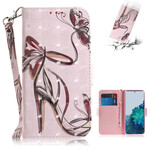 Housse Samsung Galaxy S21 5G Escarpin à Lanière Housse Samsung Galaxy S21 5G Escarpin à Lanière