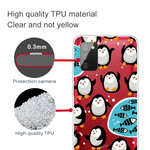 Coque Samsung Galaxy A02s Pingouins et Poissons Coque Samsung Galaxy A02s Pingouins et Poissons