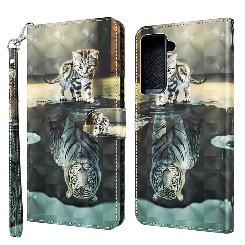 Housse Samsung Galaxy S21 5G Ernest Le Tigre Housse Samsung Galaxy S21 5G Ernest Le Tigre