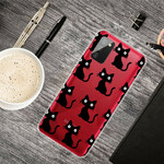 Coque Samsung Galaxy A02s Multiples Chats Noirs Coque Samsung Galaxy A02s Multiples Chats Noirs