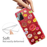 Coque Samsung Galaxy A02s Love Donuts