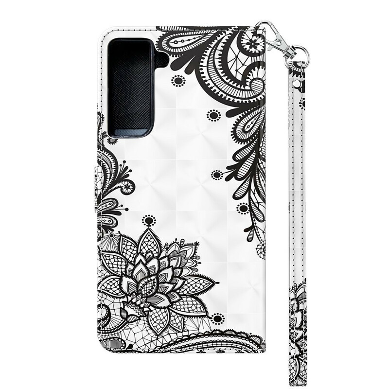Housse Samsung Galaxy S21 5G Chic Dentelle Housse Samsung Galaxy S21 5G Chic Dentelle