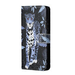 Housse Samsung Galaxy S21 5G Léopard à Lanière Housse Samsung Galaxy S21 5G Léopard à Lanière