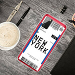 Coque Samsung Galaxy A02s Boarding Pass to New York Coque Samsung Galaxy A02s Boarding Pass to New York