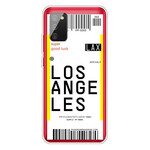 Coque Samsung Galaxy A02s Boarding Pass to Los Angeles Coque Samsung Galaxy A02s Boarding Pass to Los Angeles