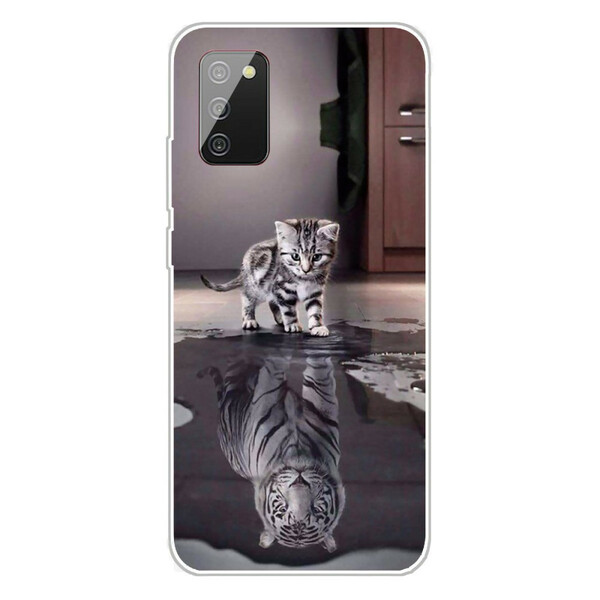 Coque Samsung Galaxy A02s Ernest le Tigre