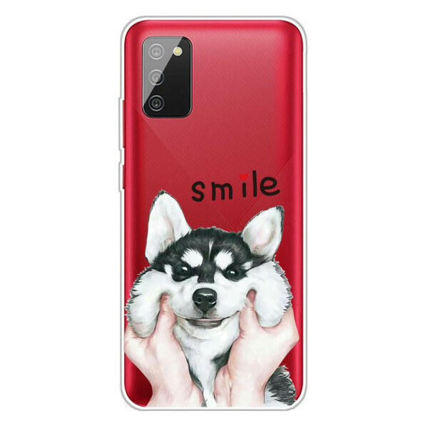 Coque Samsung Galaxy A02s Smile Dog