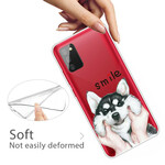 Coque Samsung Galaxy A02s Smile Dog Coque Samsung Galaxy A02s Smile Dog