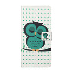 Housse Samsung Galaxy S21 5G Hibou Endormi Housse Samsung Galaxy S21 5G Hibou Endormi