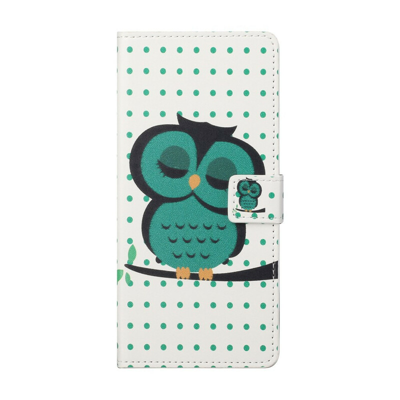 Housse Samsung Galaxy S21 5G Hibou Endormi Housse Samsung Galaxy S21 5G Hibou Endormi