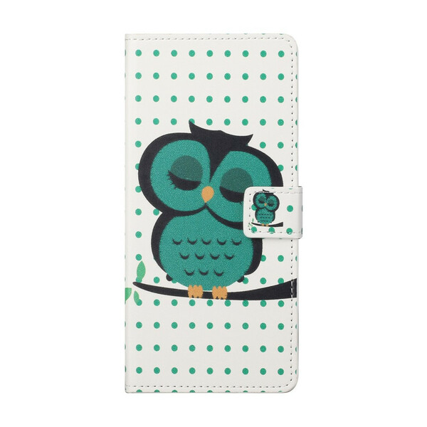 Housse Samsung Galaxy S21 5G Hibou Endormi