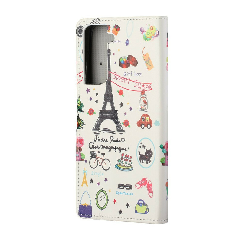 Housse Samsung Galaxy S21 5G J'adore Paris Housse Samsung Galaxy S21 5G J'adore Paris