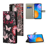 Housse Samsung Galaxy S21 5G Papillons et Fleurs