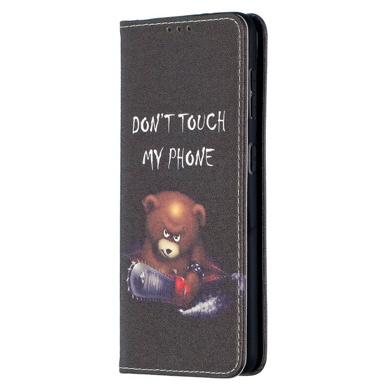 Flip Cover Samsung Galaxy S21 5G Ours Dangereux Flip Cover Samsung Galaxy S21 5G Ours Dangereux