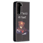 Flip Cover Samsung Galaxy S21 5G Ours Dangereux Flip Cover Samsung Galaxy S21 5G Ours Dangereux