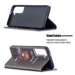 Flip Cover Samsung Galaxy S21 5G Ours Dangereux Flip Cover Samsung Galaxy S21 5G Ours Dangereux