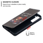 Flip Cover Samsung Galaxy S21 5G Ours Dangereux Flip Cover Samsung Galaxy S21 5G Ours Dangereux