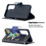 Housse Samsung Galaxy S221 5G Papillons Rois Housse Samsung Galaxy S221 5G Papillons Rois