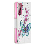 Housse Samsung Galaxy S21 5G Merveilleux Papillons Housse Samsung Galaxy S21 5G Merveilleux Papillons