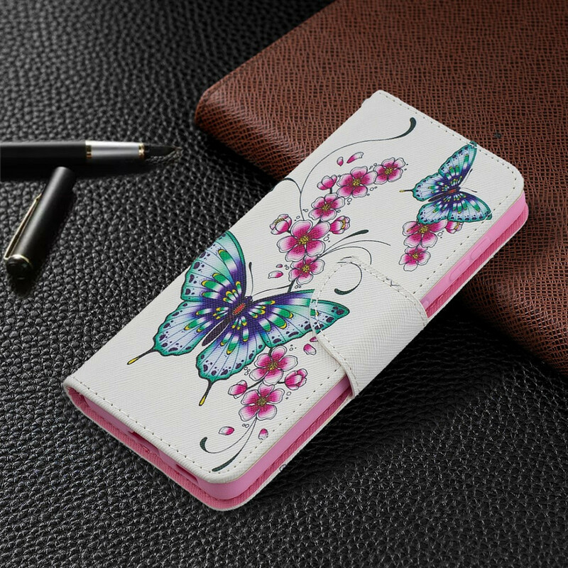 Housse Samsung Galaxy S21 5G Merveilleux Papillons Housse Samsung Galaxy S21 5G Merveilleux Papillons