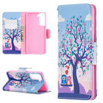 Housse Samsung Galaxy S21 5G Hiboux Sur La Balançoire Housse Samsung Galaxy S21 5G Hiboux Sur La Balançoire