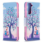 Housse Samsung Galaxy S21 5G Hiboux Sur La Balançoire Housse Samsung Galaxy S21 5G Hiboux Sur La Balançoire