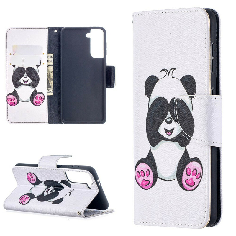 Housse Samsung Galaxy S21 5G Panda Fun