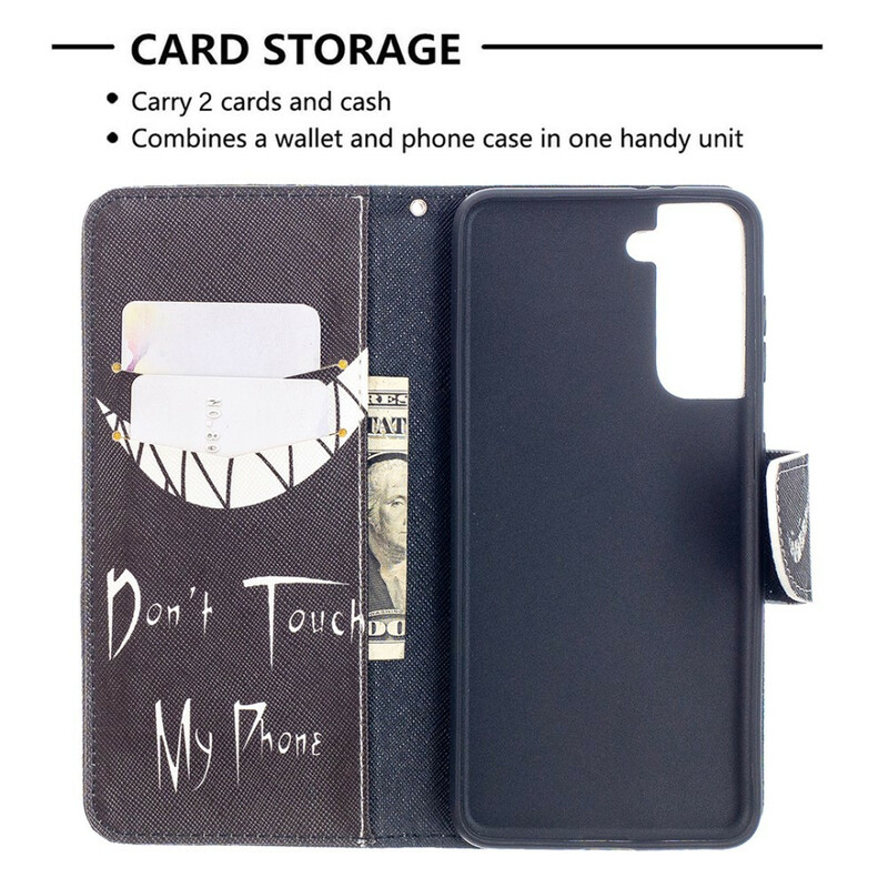 Housse Samsung Galaxy S21 5G Don't Touch My Phone Housse Samsung Galaxy S21 5G Don't Touch My Phone