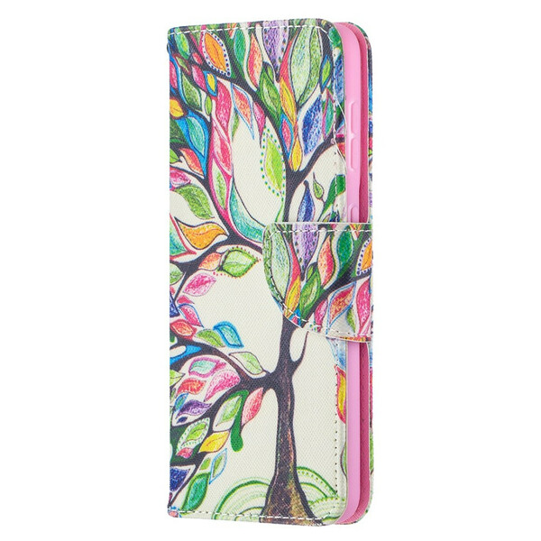 Housse Samsung Galaxy S21 5G Arbre Coloré