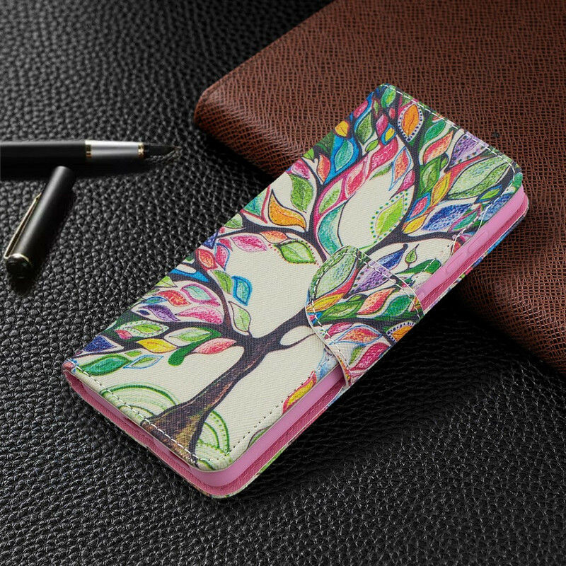 Housse Samsung Galaxy S21 5G Arbre Coloré Housse Samsung Galaxy S21 5G Arbre Coloré