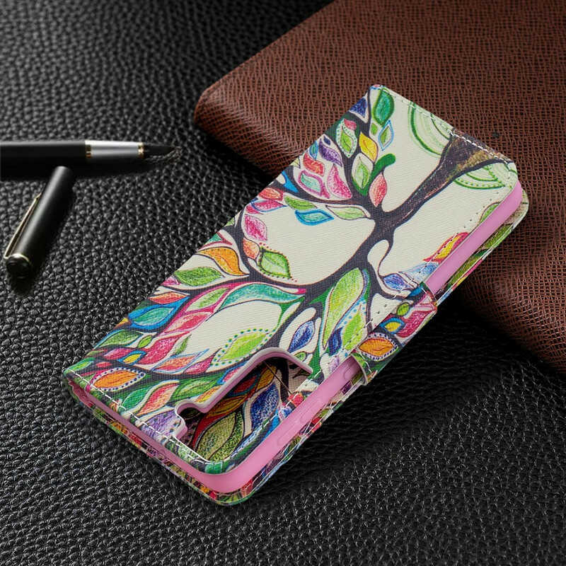 Housse Samsung Galaxy S21 5G Arbre Coloré Housse Samsung Galaxy S21 5G Arbre Coloré
