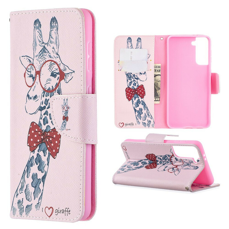 Housse Samsung Galaxy S21 5G Girafe Intello