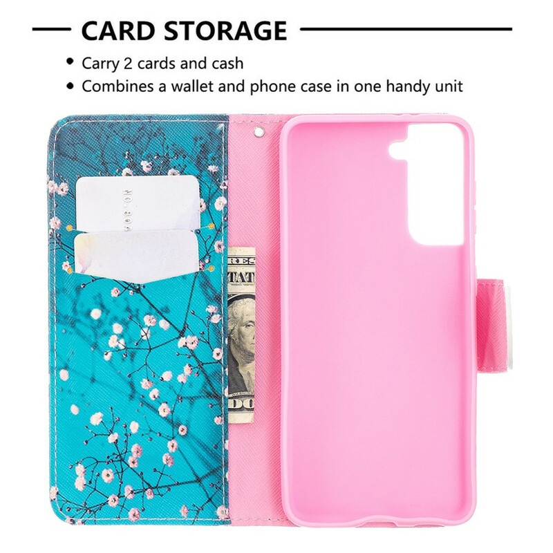 Housse Samsung Galaxy S21 5G Arbre en Fleur Housse Samsung Galaxy S21 5G Arbre en Fleur