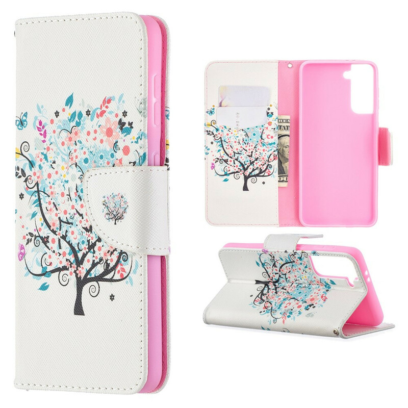 Housse Samsung Galaxy S21 5G Flowered Tree