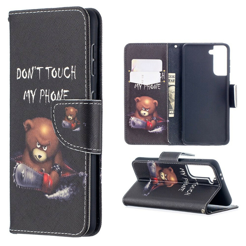 Housse Samsung Galaxy S21 5G Ours Dangereux Housse Samsung Galaxy S21 5G Ours Dangereux